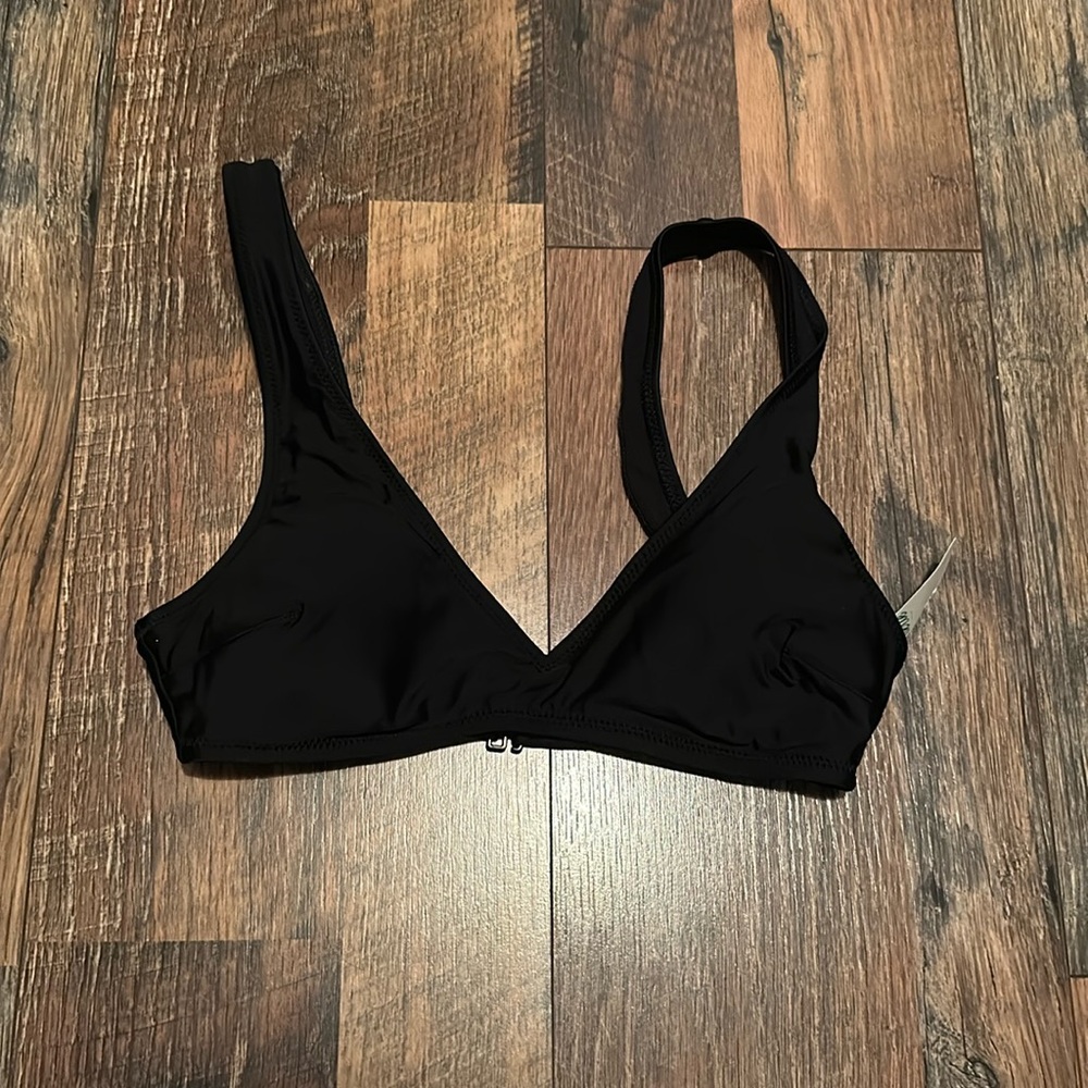 Aerie Black Bikini Top